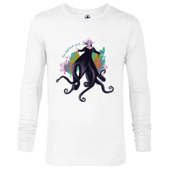 Disney The Little Mermaid Ursula Unfortunate Souls - Long Sleeve T-Shirt for Men - Customized-White