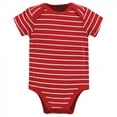 thumbnail image 4 of Hudson Baby Infant Boy Cotton Bodysuits, Valentine Heartbreaker, 0-3 Months, 4 of 5