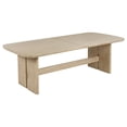 thumbnail image 3 of Kailani 7-piece Rectangular Wood Dining Table Set Beige Oak, 3 of 15