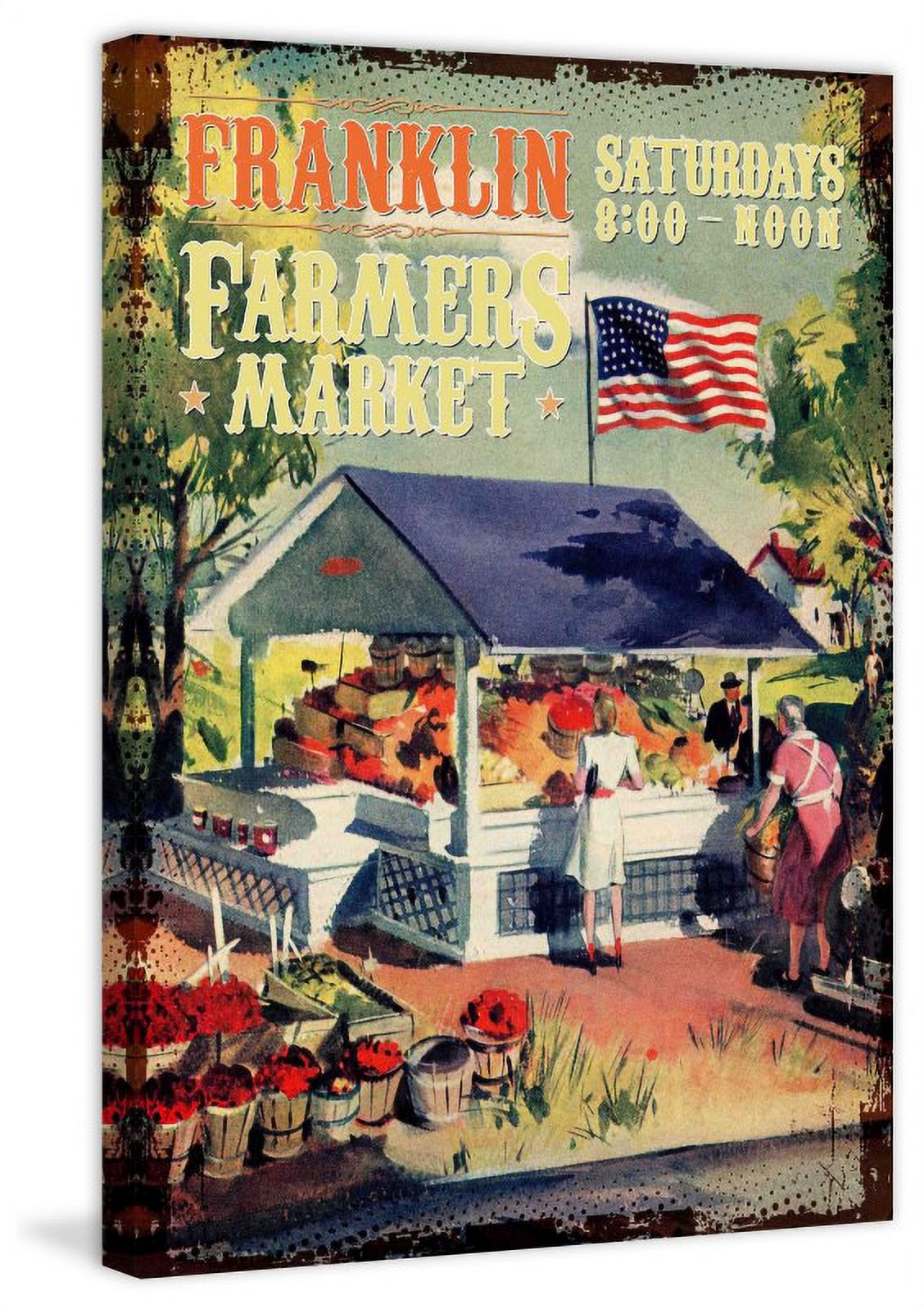 Marmont Hill "Farm Fresh Produce" Painting Print on Canvas