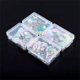 thumbnail image 4 of 100Pcs Plastic Flat Head Pins Straight Quilting Pins DIY Sewing Quilting Pins Pin Sewing Quilting Mixed Color DIY Sewing Needles, Light Color Flower, 4 of 8
