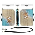 thumbnail image 4 of FOR U DESIGNS Starfish Wood Print Bible Case PU Leather Bible Carrying Case PU Leather Bible Carrier Tote Bag with Zipper Pocket Book Cover Christian Bible Accessories, 2XL, 4 of 7