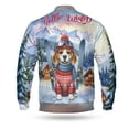 thumbnail image 2 of Hello Welcome Winter The Ski Beagle Snowy Day All Over Print 3D Baseball Jacket Beagles Dog Lover Gifts Idea Bomber Jacket Softball - 13013, 2 of 6