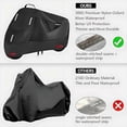 thumbnail image 2 of Motorcycle Cover For Honda Cb1000r Cb 1000r 1000 R Cb1000 R, Oxford Fabric Motorcycle Cover Outdoor Waterproof Dustproof Uv Protection, Xl Xl Normal., 2 of 5