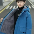 thumbnail image 6 of Mercatoo Children's Boys Winter Coat Heavyweight Fleece Lined Water-proof Thicken Parka Jacket with Hood, 6 of 9