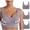 Gray, variant on Womens Comfort Evolution Wireless Bra,3PC Ladies Traceless Comfortable No Steel Ring Breathable Gathering Bra Woman Underwear Beige XXL
