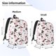 thumbnail image 2 of Balery Dachshund Dog Puppy Mochila Clásica Impresa Básica para Viaje, Mochila Escolar Resistente al Agua, Mochila de Lona con Correas Ajustables-Medium, 2 of 5