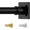 thumbnail image 1 of Tension Shower Curtain Rod es Shower Rod Tension Mounted No Drill Shower Curtain Rods Spring Tension Rod Adjustable Tension Curtain Rod for Windows Bathroom, 1 of 6