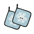 thumbnail image 1 of Carolines Treasures BB7149PTHD Météo Flocon de Neige Face Paire de Porte-Pots, 1 of 1