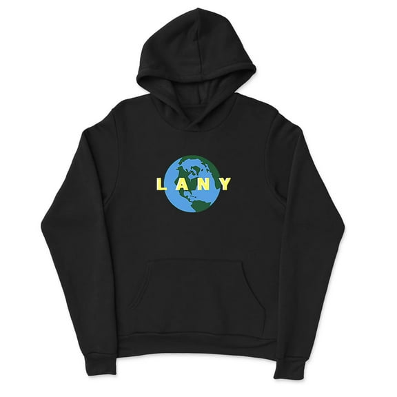 Lany Merch Hoodie Earth Logo Merch Long Sleeve Pullover