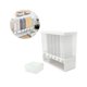 thumbnail image 3 of Caja De Almacenamiento De Granos Dispensador De Granos De Diseño De Partición Separada De Plástico Con Una Taza De Medición Soporte De Grano Clasificado Para Cocina Monstrate HA013253-00, 3 of 6