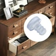 thumbnail image 2 of Protectores de puertas para gabinetes, parachoques de goma integrados para superficies sin rayones, eliminan los portazos ruidosos, PVC suave y duradero para uso a largo plazo, diseñados para, 2 of 6
