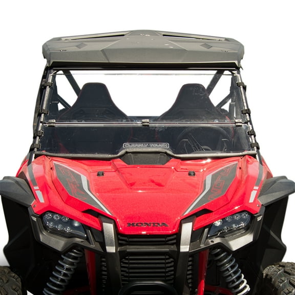 Clearly Tough Honda Talon 1000 Full Folding Windshield - Fits ALL model years! - Scratch Resistant
