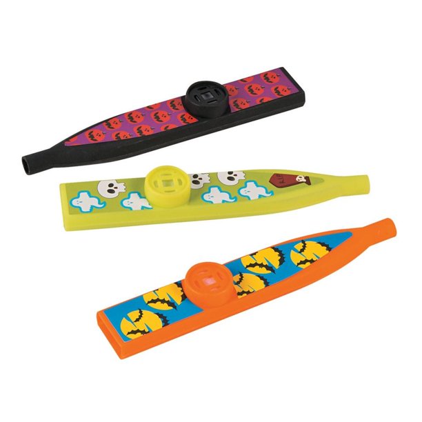 Halloween Kazoos (2Dz) Party Favors 24 Pieces
