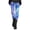 j-Light Blue25051, variant on LIIPEE Women Leggings Casual Elastic High Waist Slim Fit Ankle Length Leggings Galaxy Printed Stretchy Workout Yoga Pants Comfortable Soft Breathable Daily Leggings,Light Blue,L