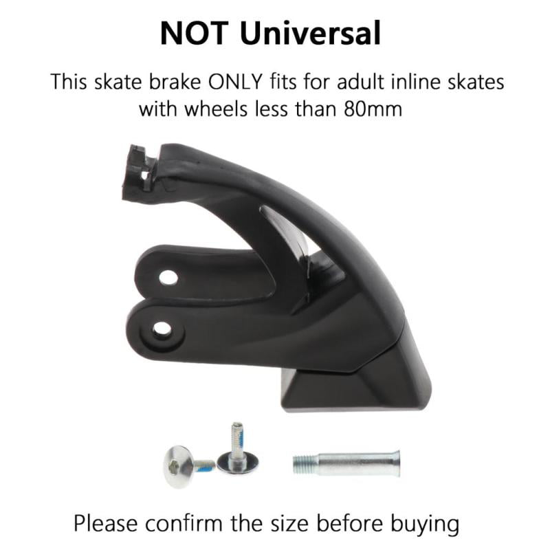 Comyglog Universal Roller Skates Brakes Pads Adult Inline Roller Skate Shoes Skates Brakes Block Pad Brake Blade Accessories 