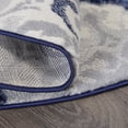 thumbnail image 4 of Home Dynamix Tremont Salem Transitional Medallion Area Rug, Navy Blue/Ivory, 5'2" Round, 4 of 5