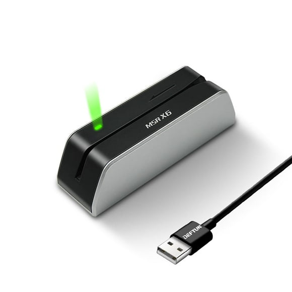 Lector/grabador de tarjetas de crédito Deftun MSRX6 MSR X6 alimentado por USB