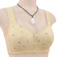 thumbnail image 4 of Daisy Front Closure Bras for Older Women, Wireless Full Coverage Comfort Bra, No Underwire Soft Cotton Bra for Everyday Support, 4 of 4
