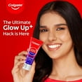 thumbnail image 2 of Colgate Visible White Purple Fluoride, Tooth Paste Helps Remove Surface Stains, Whitens Yellow Teeth, Enamel-Safe for Daily Use Paste Toothpaste (100g + 20g), 2 of 3