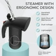 thumbnail image 4 of Steam & Go Portable Clothes Steamer Handheld Travel Steamer for Clothes, Black, 4 of 7