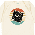 thumbnail image 4 of Inktastic Turn Table Record Player Retro Boys or Girls Long Sleeve Baby Bodysuit, 4 of 5