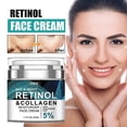 thumbnail image 5 of Crème pour le Visage au Rétinol, Hydratant Facial au Collagène et à l'Acide Hyaluronique, Lisse les Rides et Réduit les Ridules avec Vitamine, 5 of 5