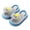 Blue, variant on Dakaela 2-7Y Toddler Fuzzy Slippers Cute Elephant Bear Plush House Shoes Winter Warm Non Slip Indoor Outdoor Slides