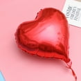 thumbnail image 3 of FELTECHELECTR 10 globos de corazón rojo de 18 pulgadas con helio para San Valentín, cumpleaños, bodas, baby showers., 3 of 6