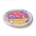 thumbnail image 3 of Glad for Kids Colorful Striped My AFN1Little Pony Kids Paper Plates - Unicorn Large Paper Plates for Everyday Use, 10 inch 20 Ct, Rainbow Stripes, 3 of 3