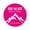 Fuchsia Pink, variant on Darling Souvenir Round 45 Pcs Mountain Save The Date Stickers Personalized Bride Groom Names and Date Envelope Seals - Yellow