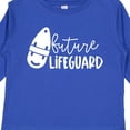 thumbnail image 4 of Inktastic Future Lifeguard Lifeguard Buoy Boys or Girls Long Sleeve Toddler T-Shirt, 4 of 5