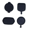 thumbnail image 3 of HILABEE Poêle 1:12 Modèle Mini Poêle à Steak Mobilier Collections Réalistes pour Jeu de Rôle pour Enfants Noir, 3 of 9