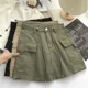 thumbnail image 4 of Minivestido de mujer con falda vaquera de cintura alta, estilo vintage versátil, de verano 2023, con cordón de dos lados y antiexposición, 4 of 4