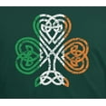 thumbnail image 4 of Old Glory Youth St. Patricks Day Shamrock Knot Short Sleeve Graphic T Shirt, 4 of 6