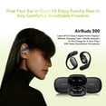thumbnail image 3 of Blackview AirBuds 300 Open Ear Headphones - 28Hrs Digital Display Open-Ear True Wireless Earbuds,Bluetooth 6.0,IPX5 Waterproof & Pro-Level Sound for Active Lifestyles, 3 of 12