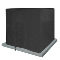 Air Condition Cover Weatherproof Heavy Duty Protector Black