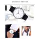 thumbnail image 4 of Moda ultra simple pareja reloj de cuarzo casual elegante unisex reloj analógico Eccomum Mirar, 4 of 5