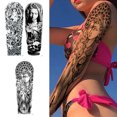 thumbnail image 2 of Kit Pegatinas Arte Figuras Tatuaje A Prueba 3D para Mujeres Y Hombres (Santa Madre Dios), 2 of 9