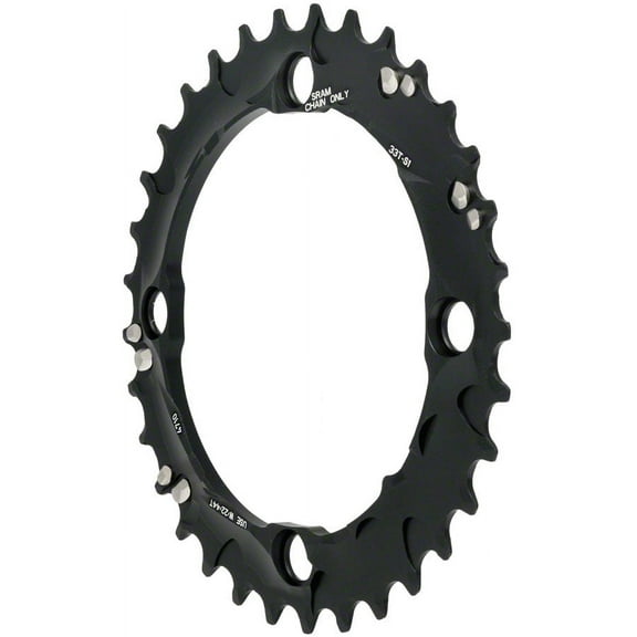 SRAM Mountain Chainring - Black Tooth Count: 33 Chainring BCD: 104