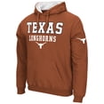 thumbnail image 2 of Men's Colosseum Burnt Orange Texas Longhorns Sunrise Pullover Hoodie, 2 of 3