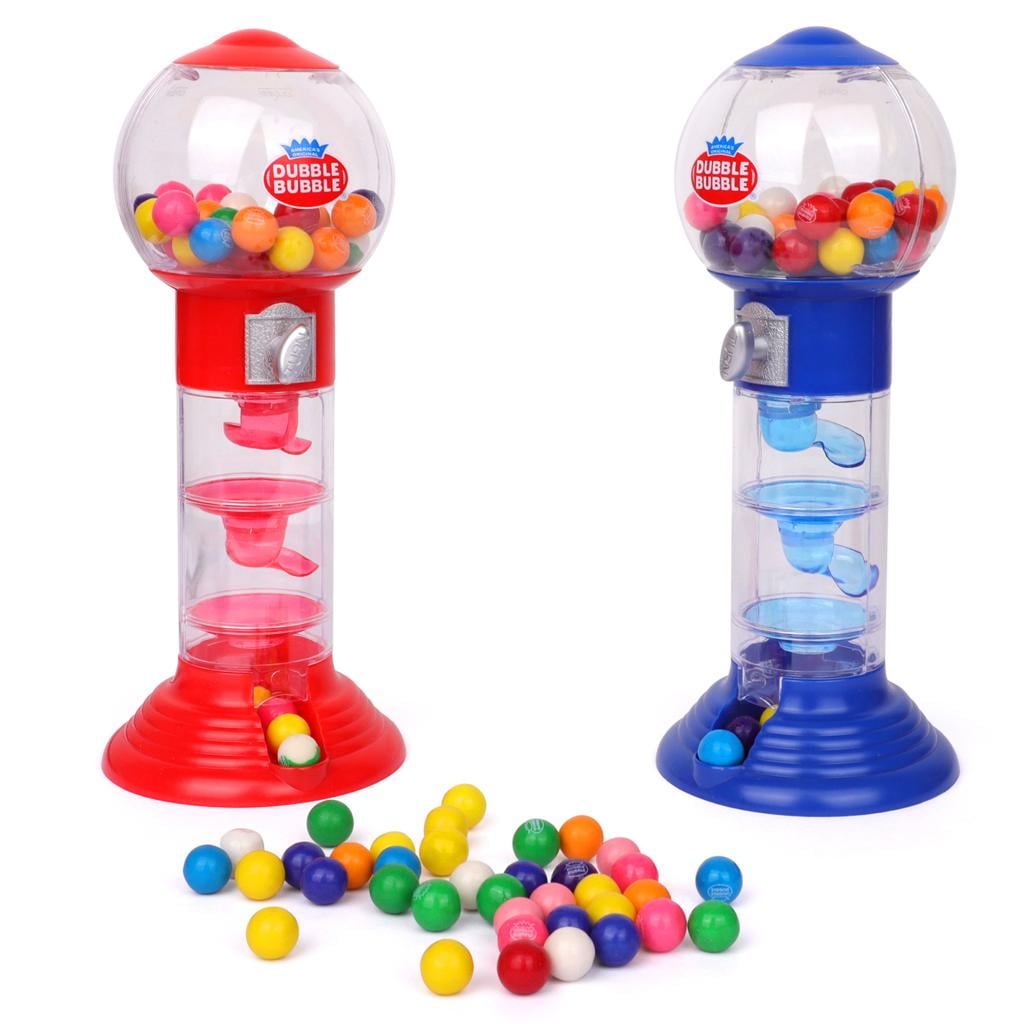 10.5' Spiral Gumball Machine - Dubble Bubble Spiral Style Fun Gumball Bank - 1 Piece Color May Vary