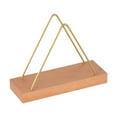 thumbnail image 3 of Servilletero triangular de madera para papel de seda, ideal para cocinas de estilo rústico. 16x55x13cm, 3 of 9