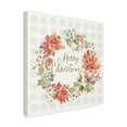 thumbnail image 2 of Trademark Fine Art 'Home for the Holidays Wreath' Canvas Art by Lisa Audit, 2 of 3