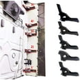 thumbnail image 3 of 5 Pieces Combo - Top and Bottom Cabin Fairing Mounting Brackets Black for Freightliner Cascadia 2008-2016 - Passenger (Right Side) PLUS Freightliner Logo, 3 of 7