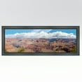 thumbnail image 2 of 17x34 Frame Black Real Wood Picture Frame Width 2 inches | Interior Frame Depth 0.5 inches | Beaded, 2 of 8