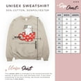 thumbnail image 6 of Cute Cats Catpuccino Love Valentine Sweatshirt, 6 of 11