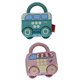 thumbnail image 3 of Miniature Car Toys Cartoon Small Car Toy For Kids Outdoor .5×2.8×1.6in Hand-Eye Coordination Development 2Pack, 3 of 5