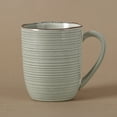 thumbnail image 2 of Famiware Tempus 4-Piece Stoneware Coffee Mug Sets, 14 oz Mugs for Kitchen,Castle Wall, 2 of 6