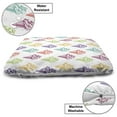 thumbnail image 3 of Ice Cream Pet Bed, Colorful Sketchy Drawn Summer Dessert on Cone Delicious Vanilla Print, Chew Resistant Pad for Dogs and Cats Cushion with Removable Cover, 24" x 39", Multicolor, by Ambesonne, 3 of 4